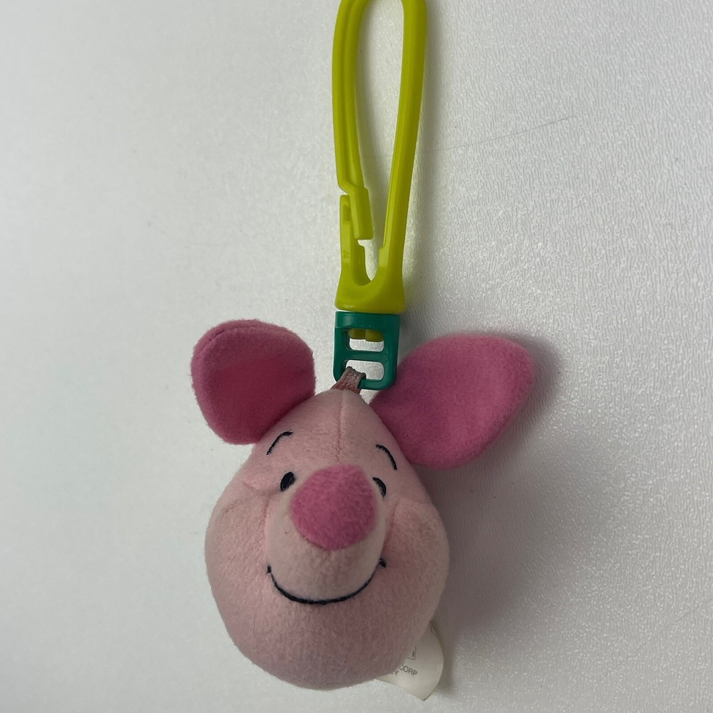 McDonalds Disney Winnie The Pooh Piglet Backpack Plush Clip 1999